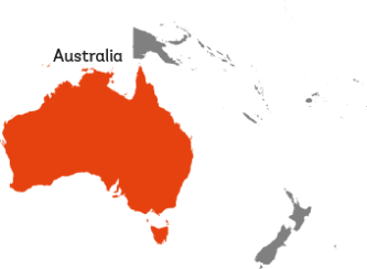 Map of Australia