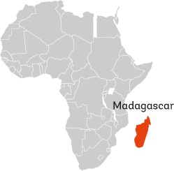 Map of Madagascar