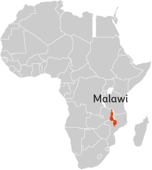 Map of Malawi