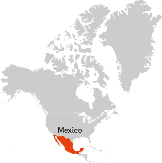 Map of Mexico