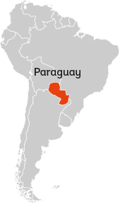 Map of Paraguay