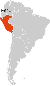 Map of Peru