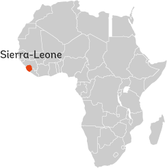 Map of Sierra-Leone