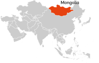 Map of Mongolia