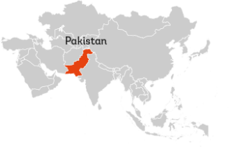 Map of Pakistan