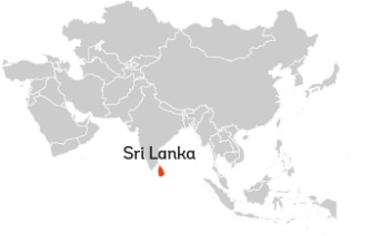 Map of Sri Lanka